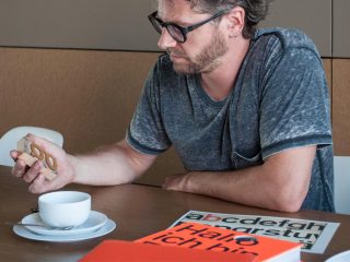 Nolan Paparelli's typographic designs balance graphical styles and fluidity
